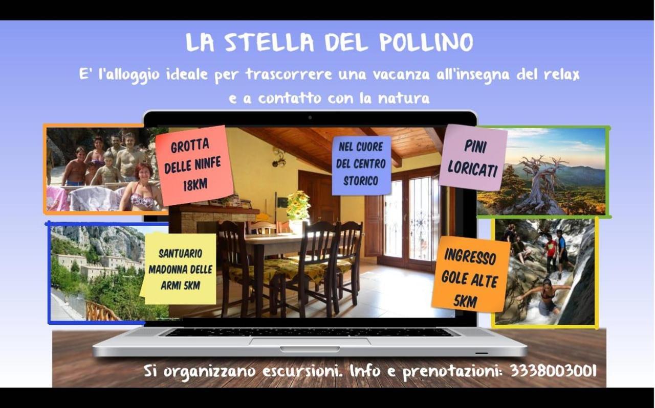 La Stella Del Pollino San Lorenzo Bellizzi Exterior foto